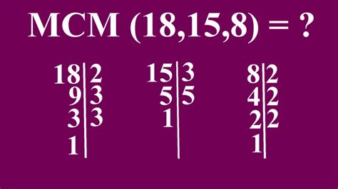 m.c.m de 3 4 5|≡ Calculadora de Mínimo Común Múltiplo (MCM) .